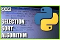Sorting algorithms in Python - Selection sort