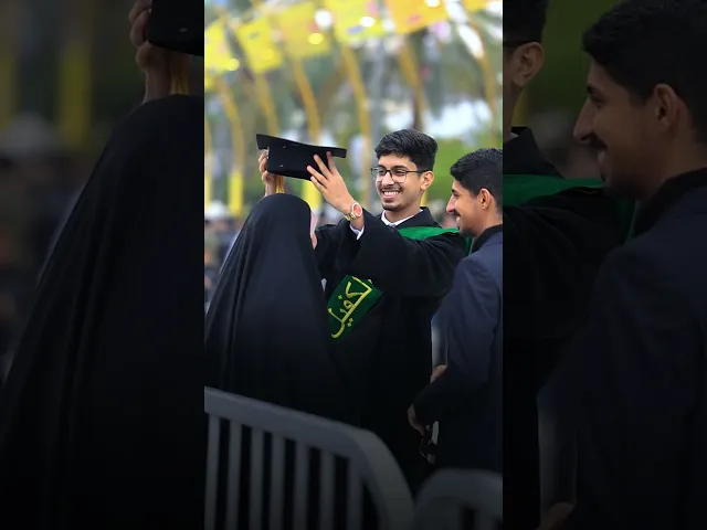 ⁣العتبة العبّاسية  تعزّز القيم الدينية والوطنية لدى الطلبة الخرّيجين عبر فعّاليات الحفل المركزي