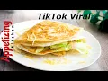 World's easiest Tortilla Wrap/ Sandwich with chicken // Quick and easy snack