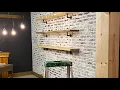 FAUX BRICK GERMAN SCHMEAR How-To for only 150 EXPOSED BRICK that Won t Break the Bank
