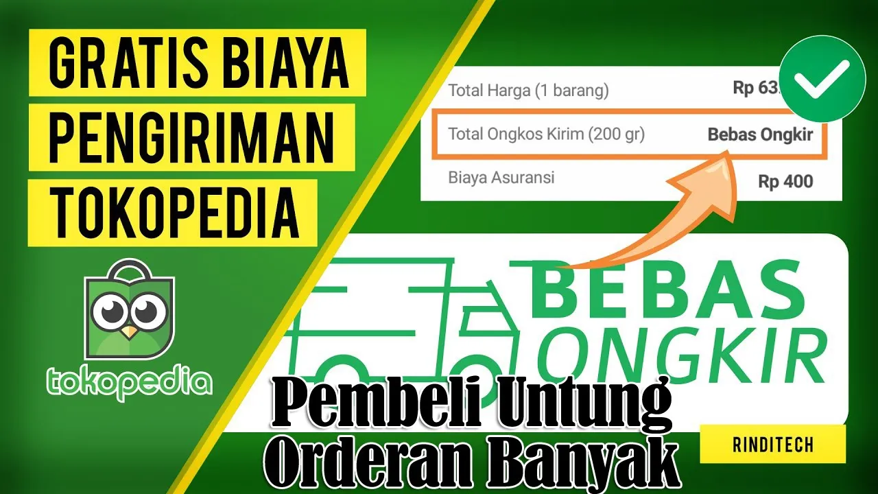 Rahasia Belanja Gratis di Tokopedia. Mudah Banget!