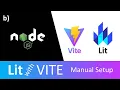 Lit with Vite Manual Setup