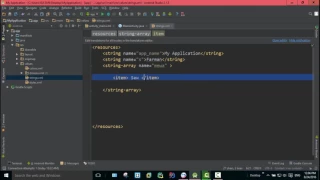 103 How to Use String Array in Adroid Studio