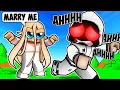 Download Lagu CRAZY GIRL Tries To ONLINE DATE Me In Blox Fruits..