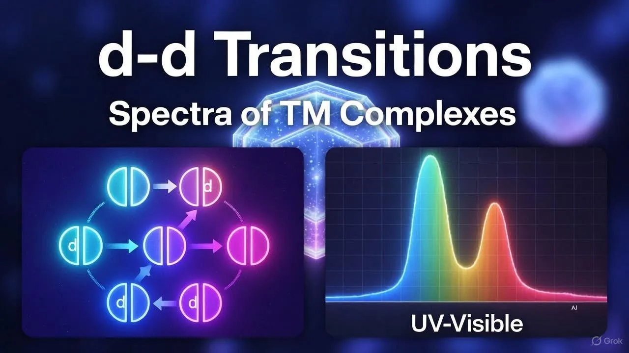 d-d Transition | Spectra of Transition Metal Complexes