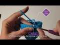 How to crochet in the Front Loop Only FLO