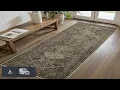 Bavni Washable Runner Rug 2x5 Non Slip Vintage Hallway Runner Ultra Thin