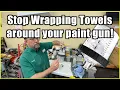 Disposable Paint Cups from Harbor Freight Review HOW-TO Fit Them To Your Paint Gun