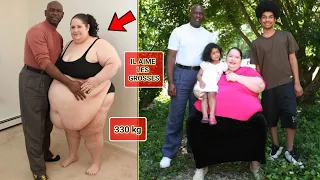 Elle pèse 330 kg, son mari n'en peut plus et l'abandonne avec leurs 2 enfants