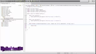 Bukkit Coding Episode 1 - Test Plugin How to code a minecraft plugin