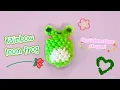Rainbow loom frog tutorial Squishmallow shape intermediate
