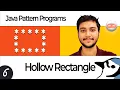 Hollow Rectangle Pattern in Java Logic to Code Explained