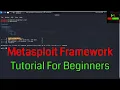 Metasploit Framework Tutorial For Beginners Metasploit Modules - Basics DeepScript 2020