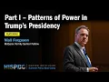 Lagu Patterns of Power in Trump’s Presidency | Hoover Institution