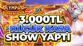 GATES OF OLYMPUS SUPER SCATTER TÜRKÇE ⚡3.000 TL KÜÇÜK KASA SHOW YAPTI