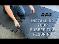 How to Install Rubber Tile Flooring