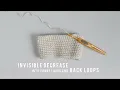Invisible Decrease through front flo and back loops blo - lalylala amigurumi crochet tutorial