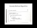 Greedy Method Introduction Coin Change Problem