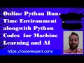 WordPress Website with Online Python Environment installed