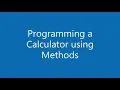 How to program a simple Calculator using Methods in Java Sathira Perera
