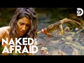 Vegan Has to Eat Lizard Meat Naked and Afraid
