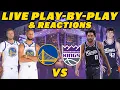 Golden State Warriors vs Sacramento Kings Live Play-By-Play Reactions