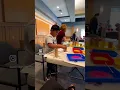 4 year old exploring different coloring ideas