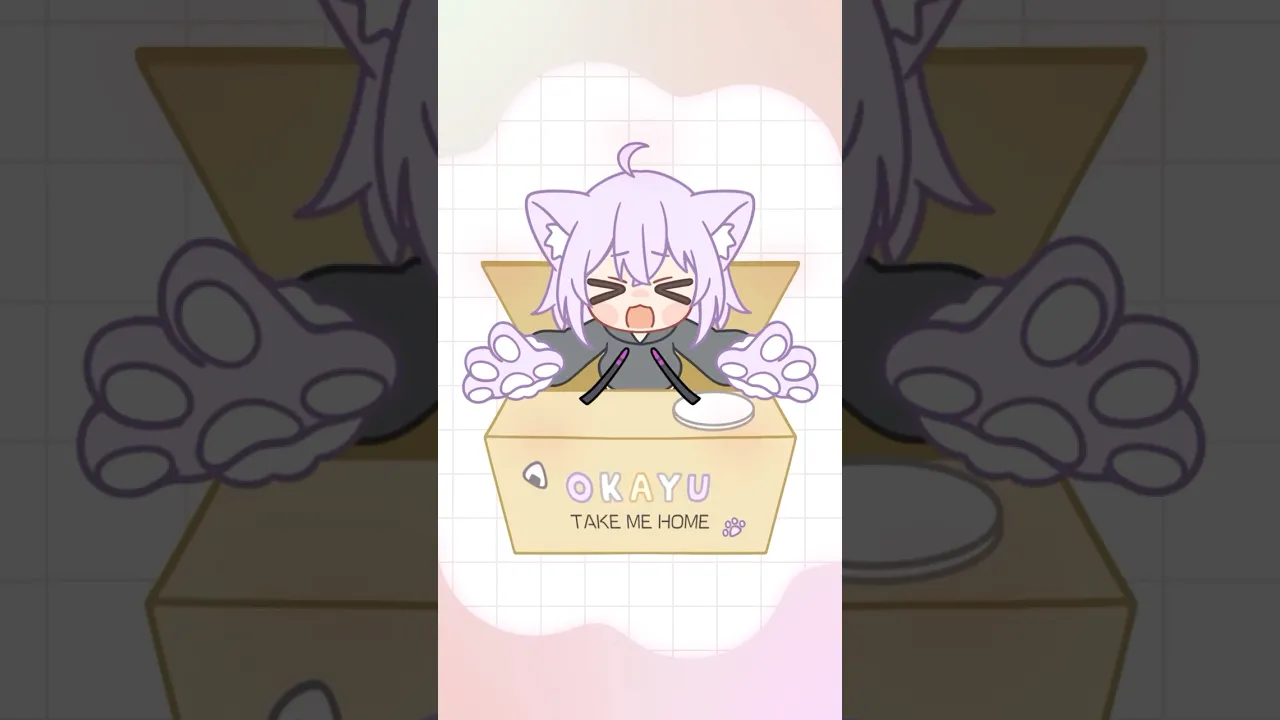 OKAYU🐾TAKE ME HOME #takemehome #VTuber #shorts #猫又おかゆ