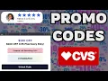 2026 CVS Promo Codes Coupon Codes Discount Codes NEW WORKING TESTED