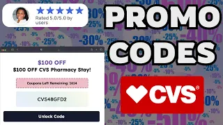 2026 CVS Promo Codes Coupon Codes Discount Codes NEW WORKING TESTED