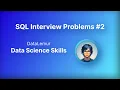Data Science Skills DataLemur Solutions Practice SQL with CocoGlare