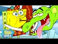 Lagu Bob Esponja | 1 hora de aventuras do Bob Esponja fora da Fenda do Biquíni ✈️ | Português