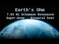 Earth's Ohm, 7.83 Hz Deep Theta Binaural Beat ( Schumann Resonance for 12 Hours )