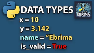 Data Types in Python for Beginners 2025 Primitives Using the type Function