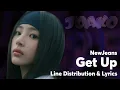 Download Lagu NewJeans - Get Up | Line Distribution \u0026 Lyrics (Color-Coded)