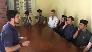 أسماء الله الحسنى كما أنشدها النقشبندي أداء فرقة الحلقة بإشراف محمد ياسين المرعشلي 