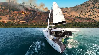 We’ve Got to Get Out of Here! Bad Weather & Worse Anchorages in Fiji