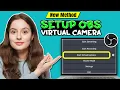 How to setup obs virtual camera 2025 Full Guide
