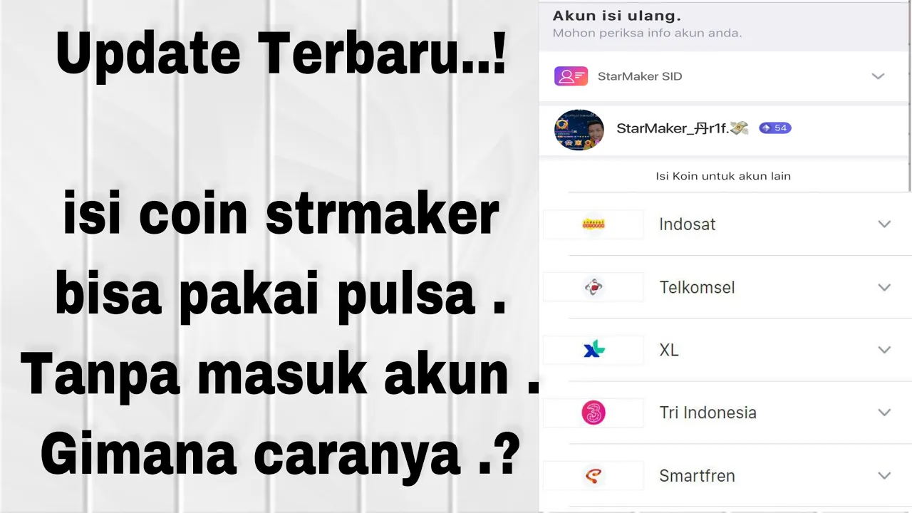 Cara Memasukkan Kode Voucher Telkomsel OMG