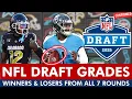 2 Minutes Ago 2025 NFL Draft Grades Breaking Down the Biggest Winners Losers Across All 7 Rounds