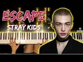 Download Lagu Stray Kids - Escape (Bang Chan \u0026 Hyunjin) | Piano Cover by Okzzipia