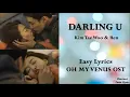DARLING U - Kim Tae Woo ft. Ben (Easy Lyrics) OH MY VENUS OST