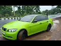 DROVE the most unique BMW in INDIA Neon Green BMW Vikram Dandamudi