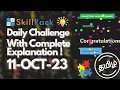 SKILLRACK DAILY CHALLENGE 11-OCT-23 Explanation in TAMIL SIMPLE LOGIC PROGRAM ID - 9483