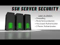 Securing SSH server - Protect SSH server using Two