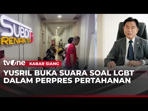 Yusril Tegaskan Perpres Kebijakan Umum Pertahanan Negara Tidak Khusus Atur LGBT