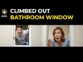 AITA for jumping out of a bathroom window to avoid my mom s questions about my ex Full Story