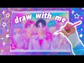 Download Lagu drawing the saja boys + new art supply ♡ KPop Demon Hunters fan art [ft. Ohuhu Halawa pencils]
