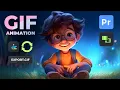 Animated GIF Export in Adobe Premiere Pro 2024 mp4 to GIF