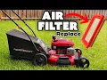 How To Replace Lawn Mower Air Filter Easy Simple